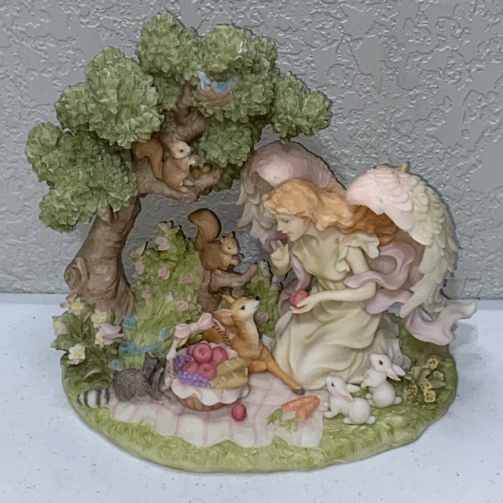 RARE Seraphim Classics Angel A Summer’s Day Figurine #78212 Signed #11/5000 READ